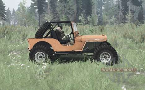Jeep CJ-2A for Spintires MudRunner