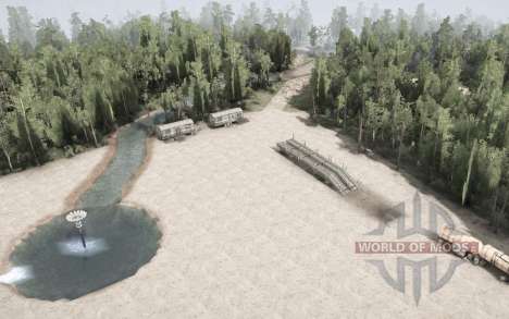 Simple Map 2 for Spintires MudRunner