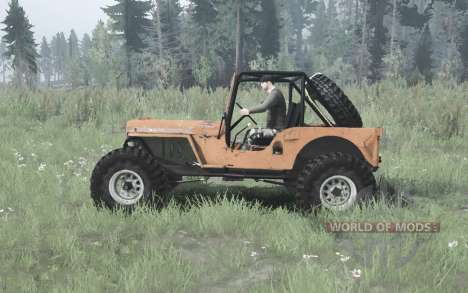 Jeep CJ-2A for Spintires MudRunner