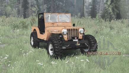 Jeep CJ-2A 1945 for MudRunner