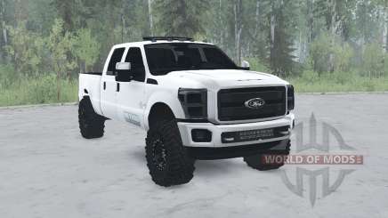 Ford F-350 Super Duty Crew Cаb 2016 for MudRunner